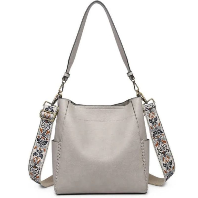 Penny Bucket Bag Grey